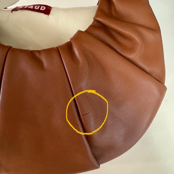 STAUD Soft Moon Bag- BNWT - Picture 4 of 5